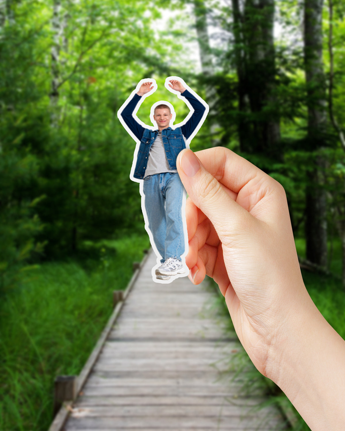 Body Cutout Stickers shape
