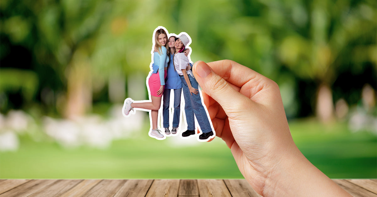Body Cutout Stickers layout