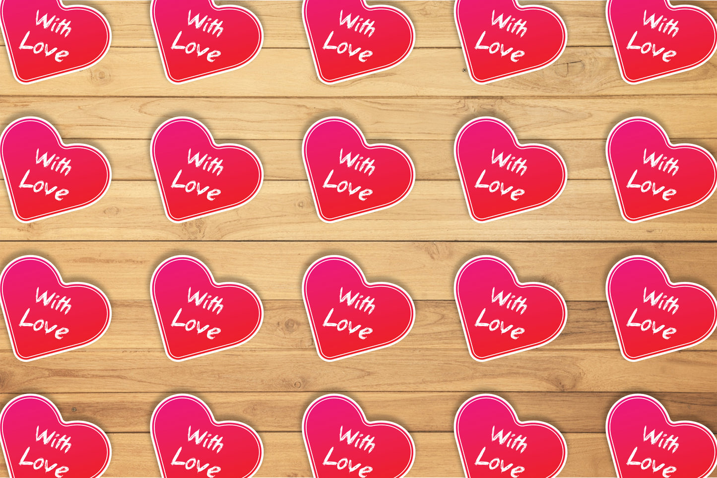 Heart Sticker Builder - Outta Phx Print shop