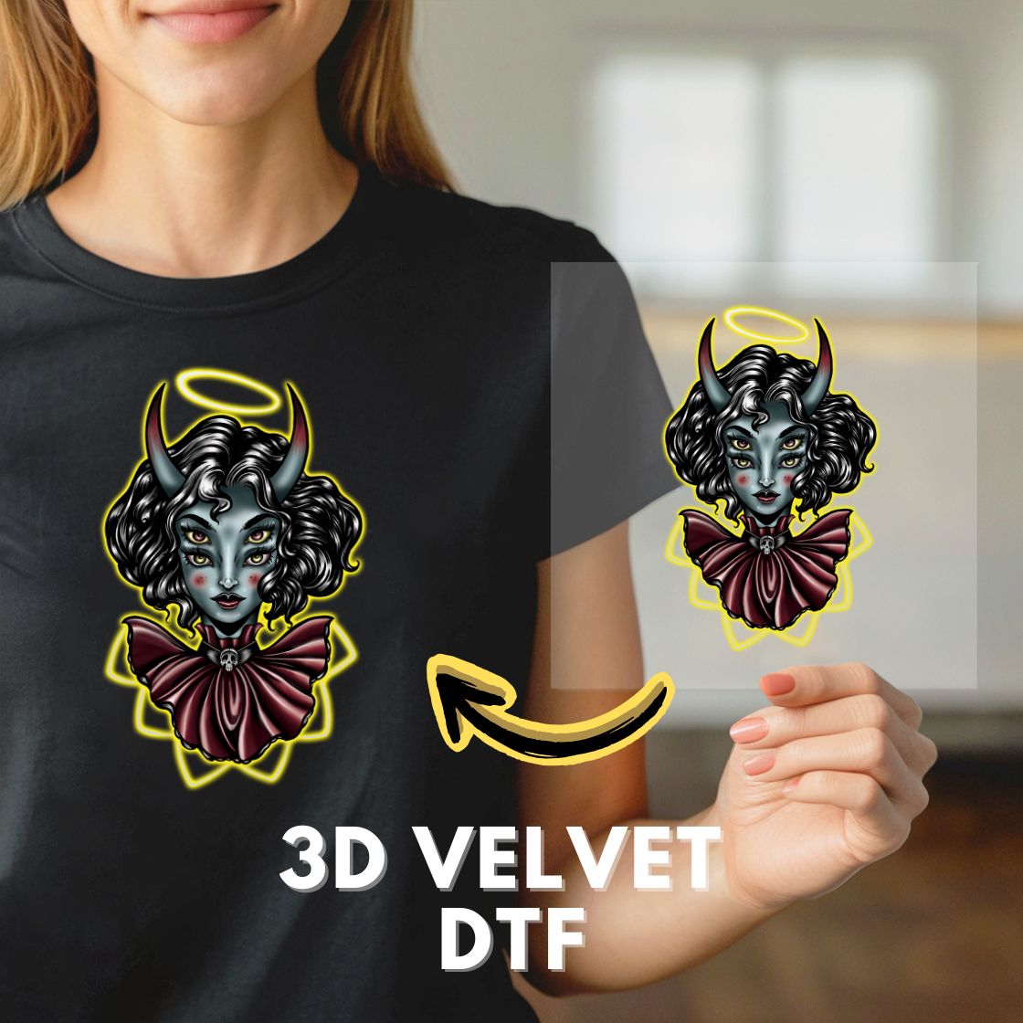 3D Velvet DTF FILM GANG SHEET