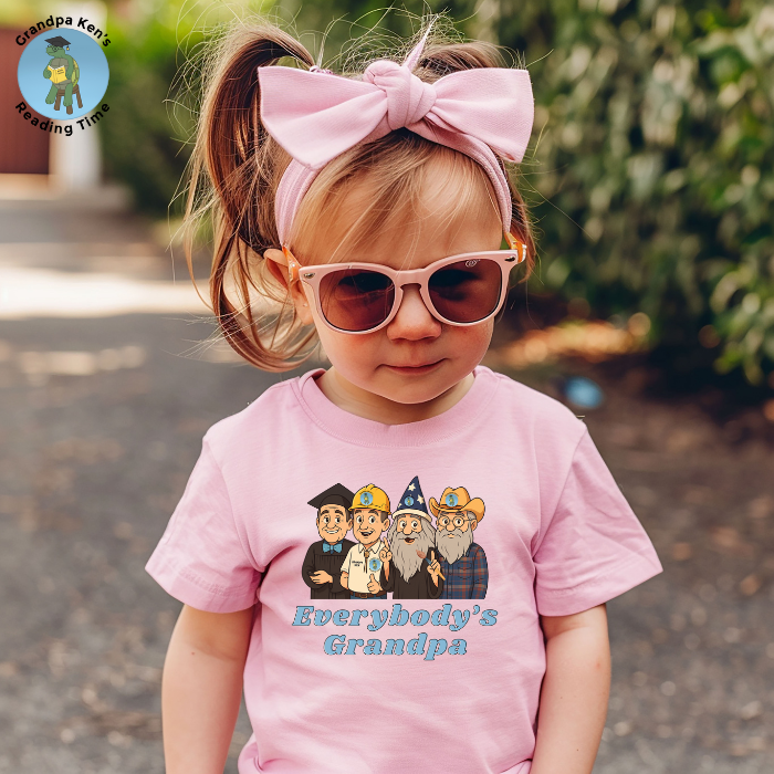 Grandpa Ken Official T-Shirt | Reading Time Merch3