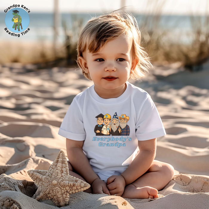 Grandpa Ken Official T-Shirt | Reading Time Merch5