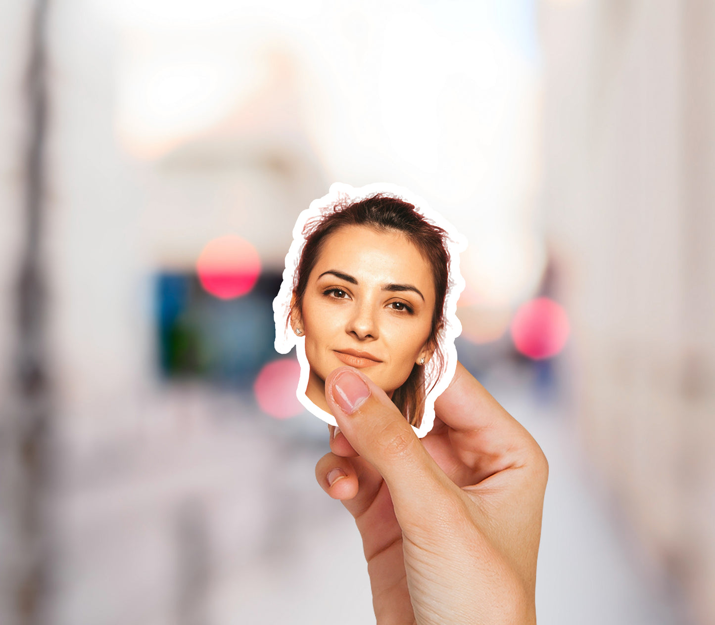 face stickers young women