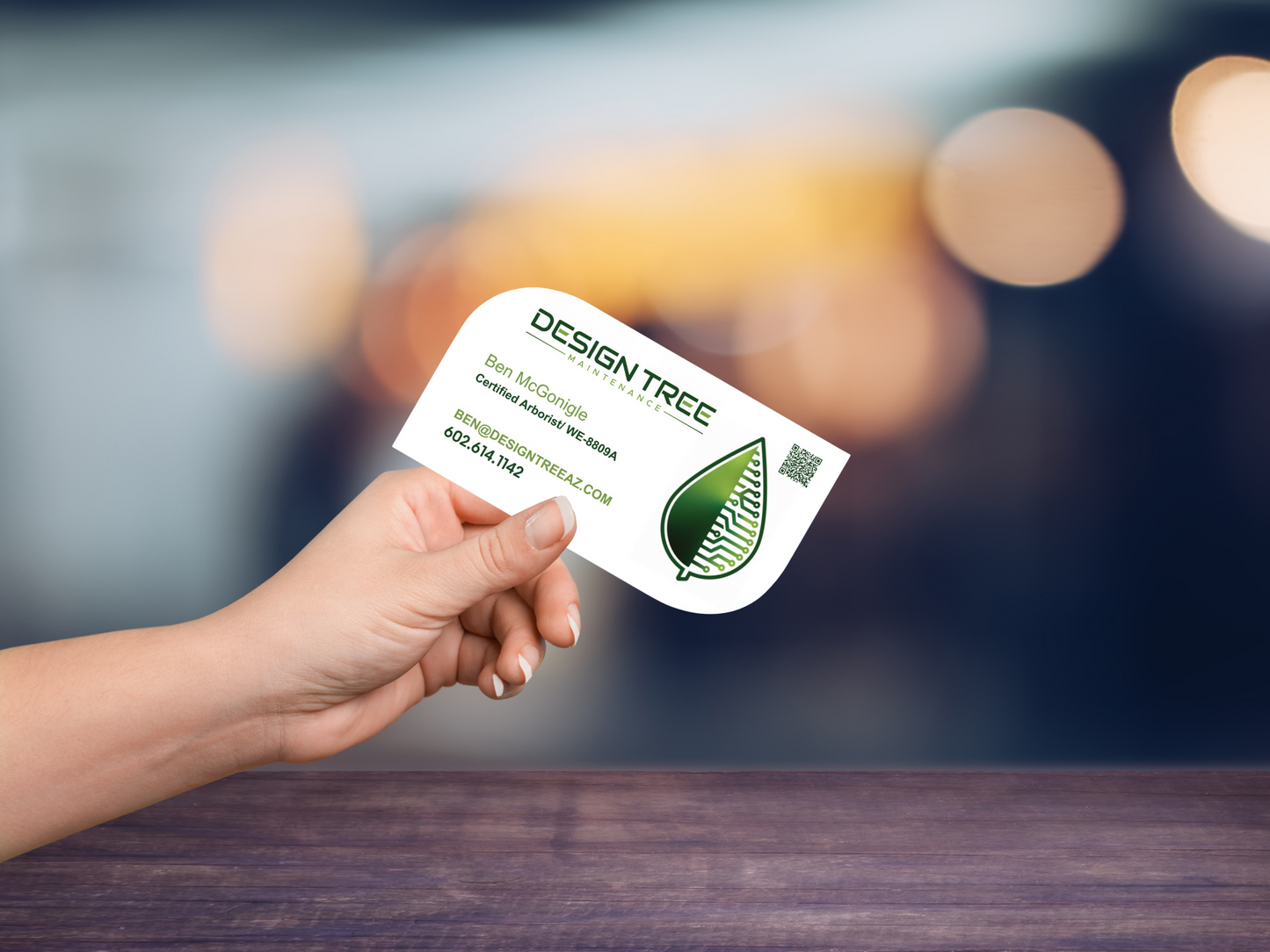 Leaf Business Cards - Doublesided