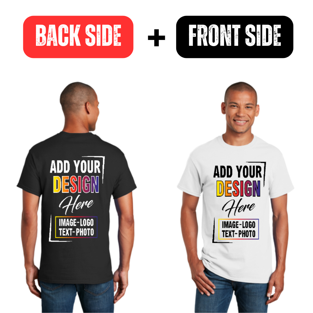Custom Men T-shirts - Front & Back - Outta Phx Print shop