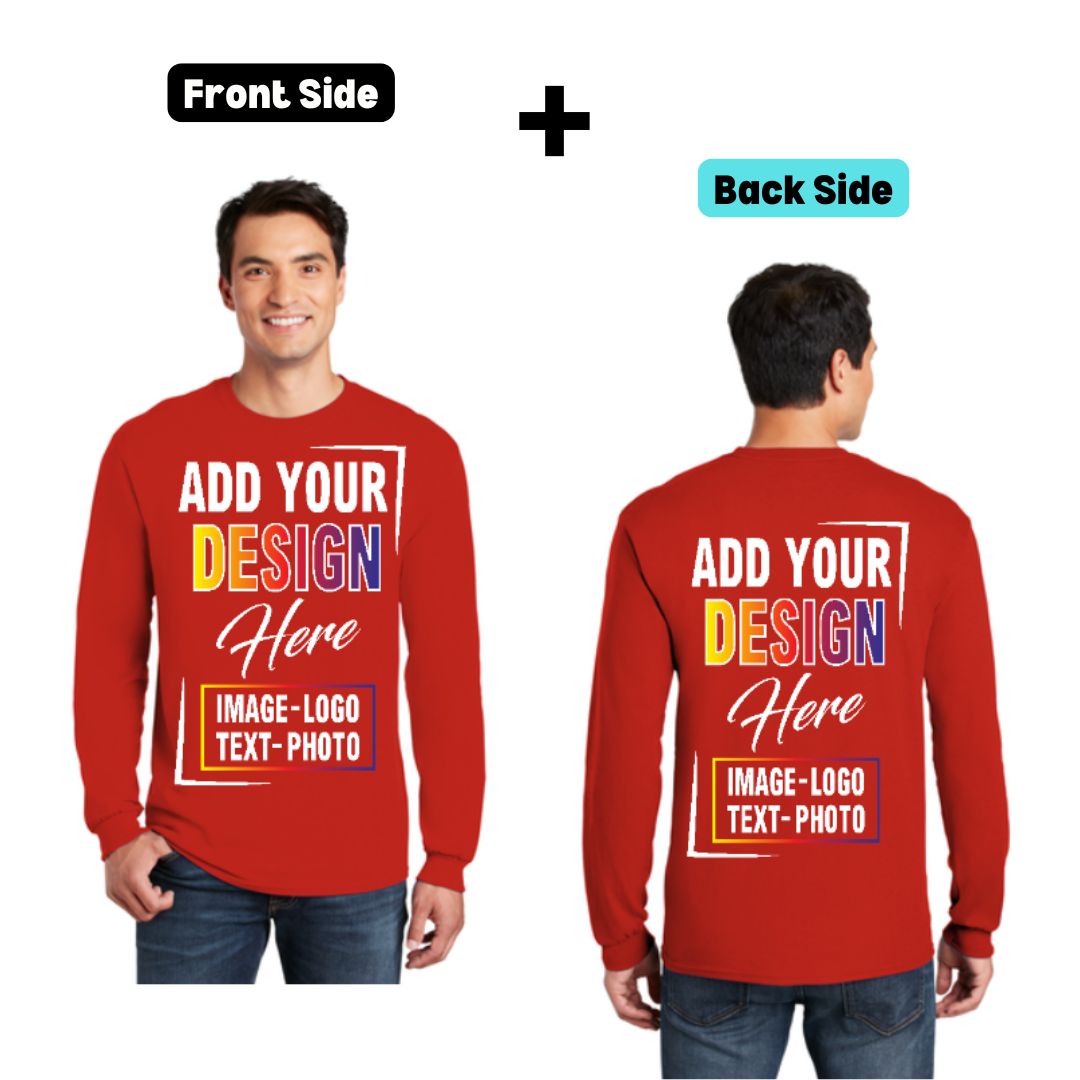 Long sleeve - front & back - Outta Phx Print shop