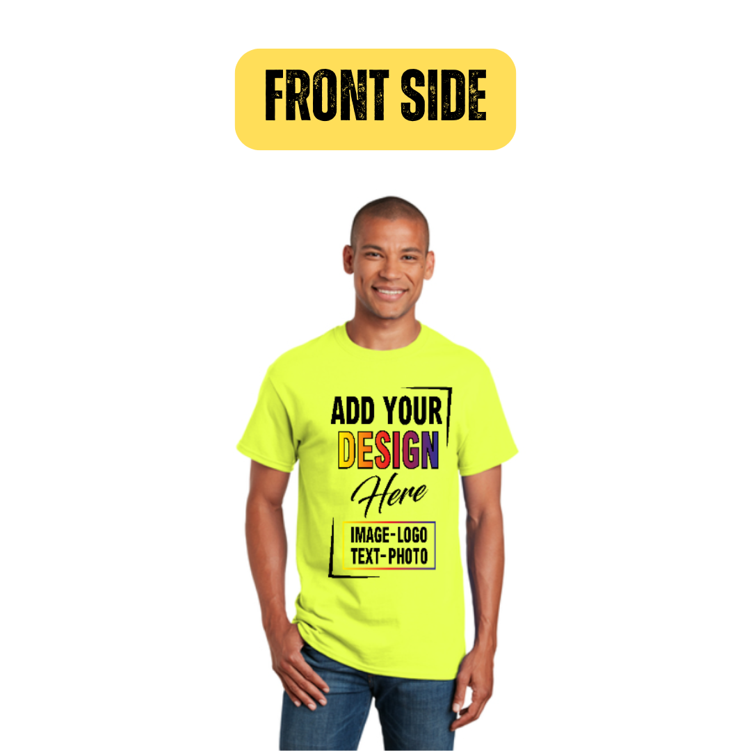 Custom safety T-shirts Front - Outta Phx Print shop