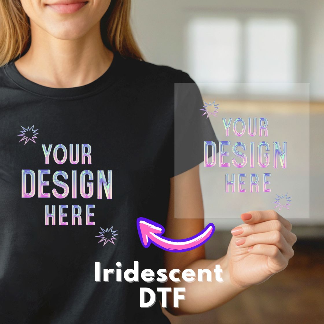 Iridescent DTF GANG SHEET