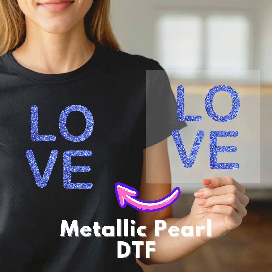 Metallic Pearl DTF Gang Sheets