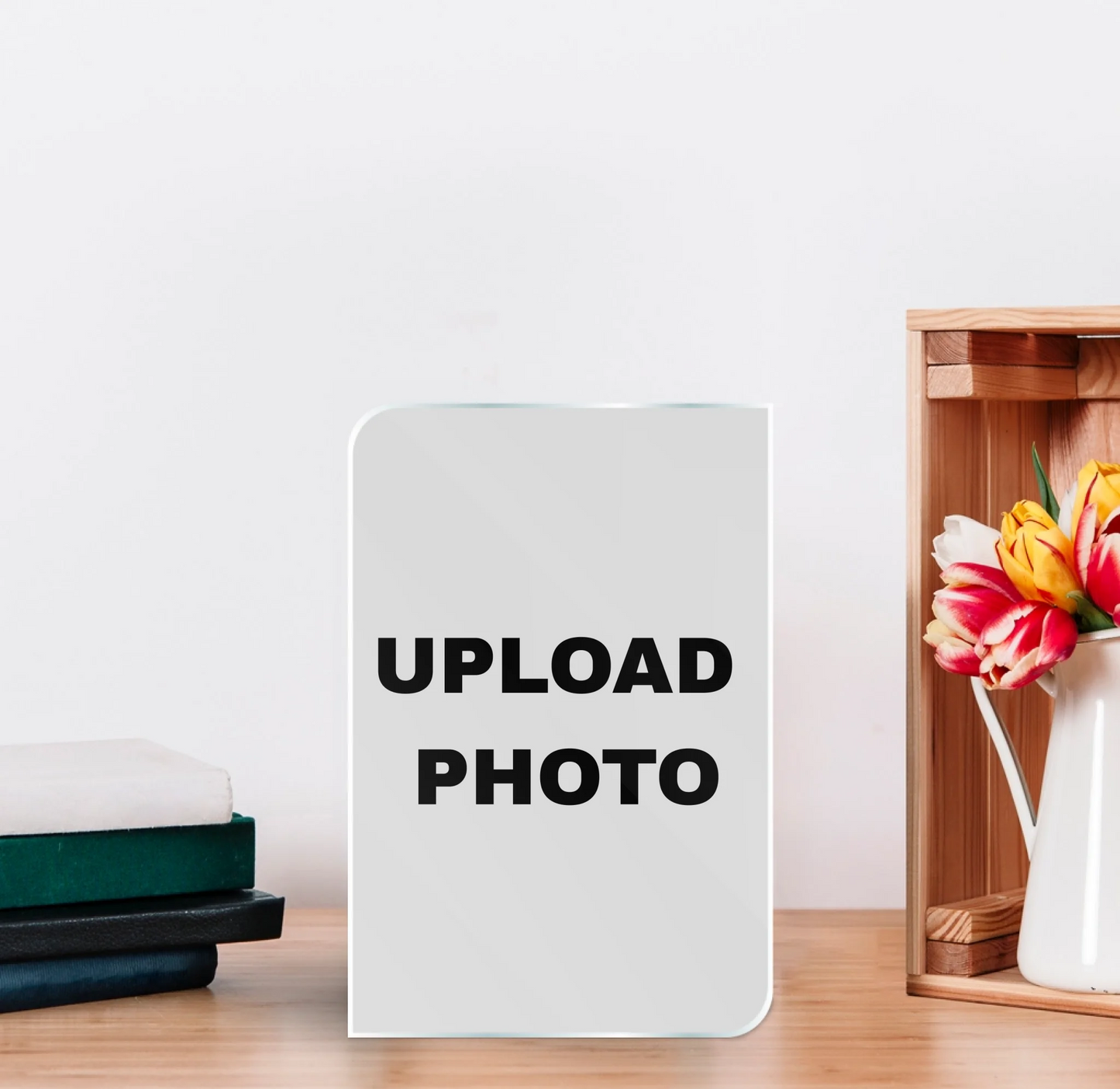 Custom Acrylic Photo Block – 6" x 4" Personalized Photo Gift Vertical