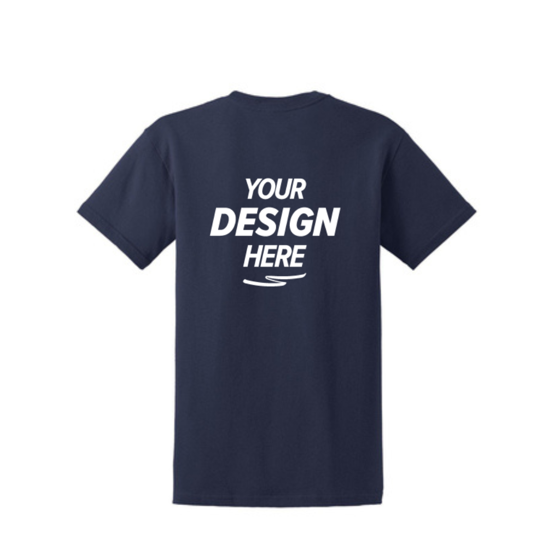 Custom Men T-shirts Back Side Printing - Outta Phx Print shop