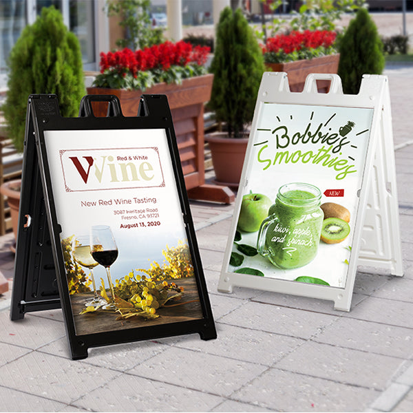 Custom A-frame - Outta Phx Print shop