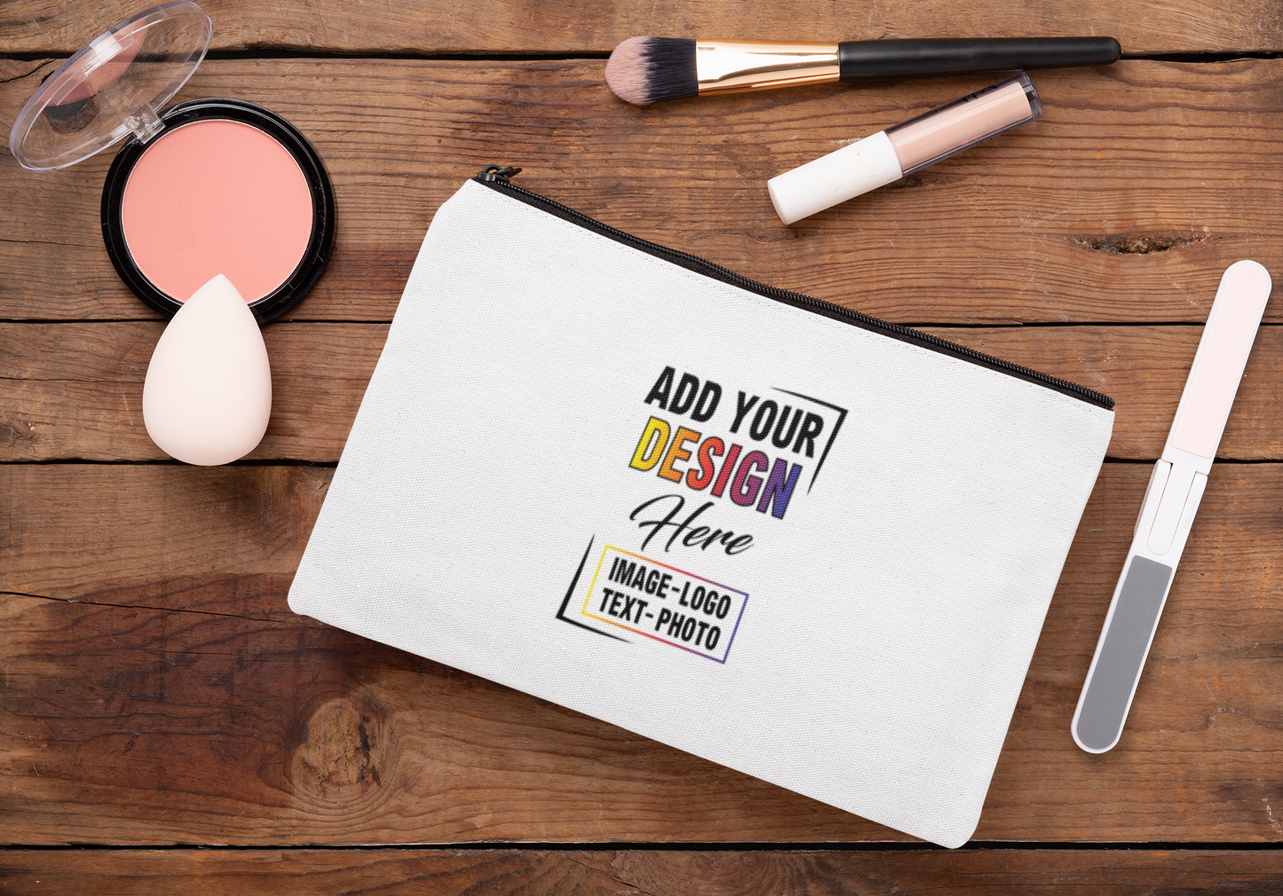 Custom Travel Makeup Bag - Outta Phx Print shop