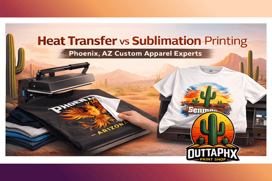 Heat Transfer vs Sublimation Printing: What’s the Difference?