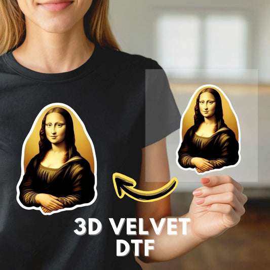 3D Velvet DTF FILM GANG SHEET