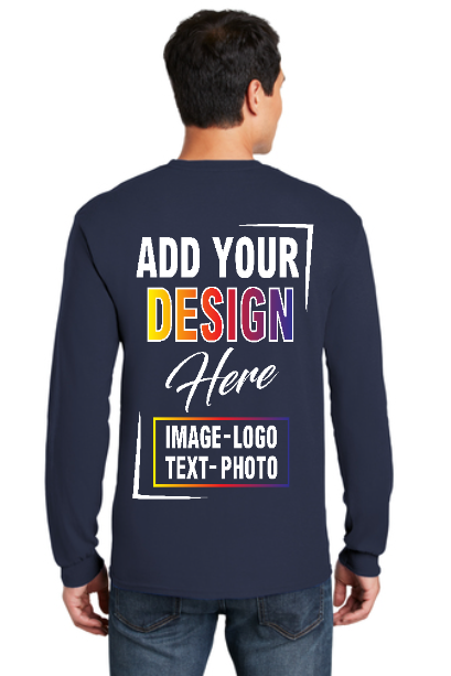 Long sleeve - only back