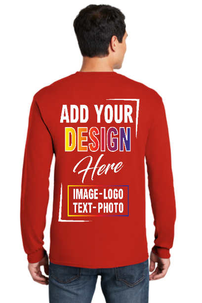 Long sleeve - only back