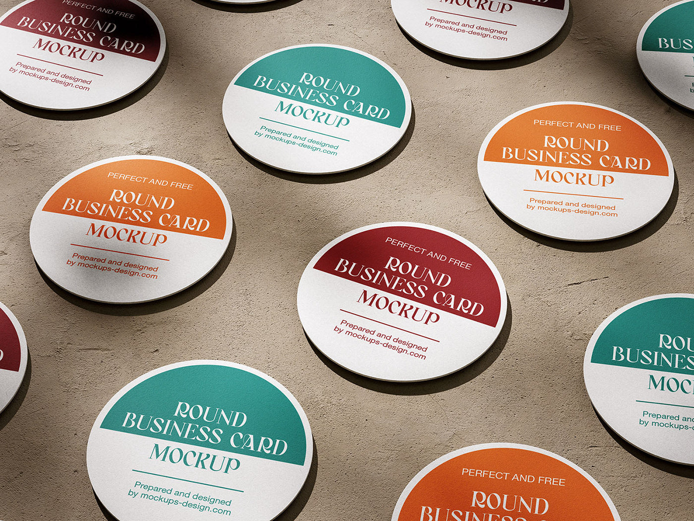 Circle Business Cards - Doublesided