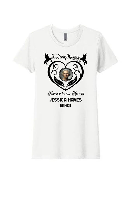 In Loving Memory T-shirt | Design 22