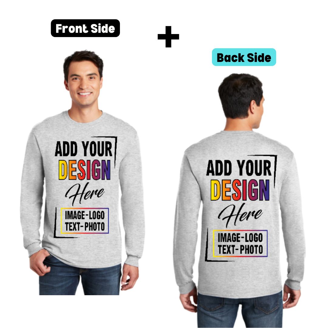 Long sleeve - front & back