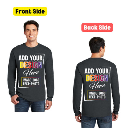 Long sleeve - front & back