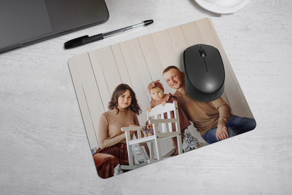 Add a picture of you and your family to this mouse pad