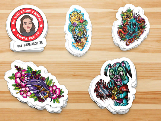 Die Cut Sticker Builder