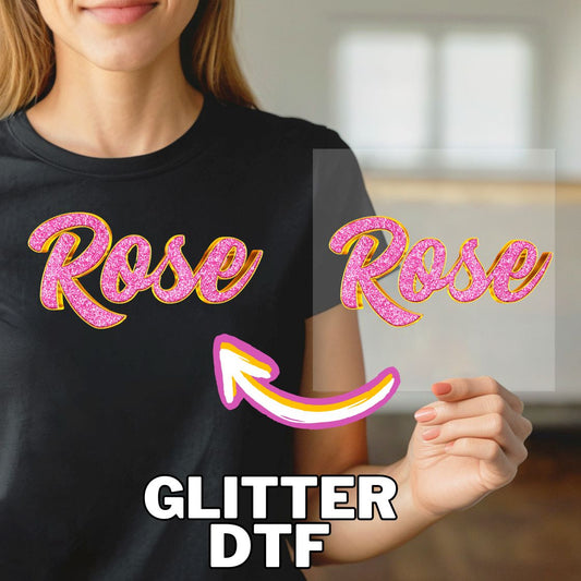 Glitter DTF Gang Sheet