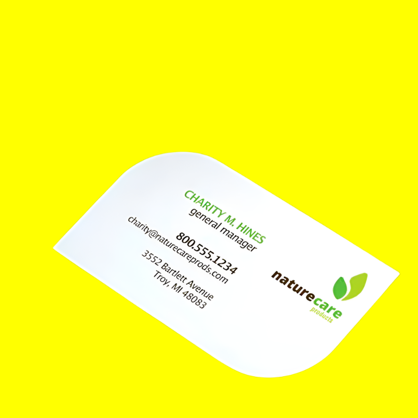 Leaf Business Cards - Only Front