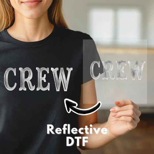 reflective dtf gang sheet transfers